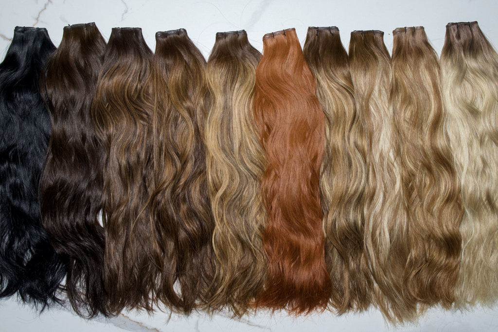 Beach Wave Hybrid Wefts & K-Tips