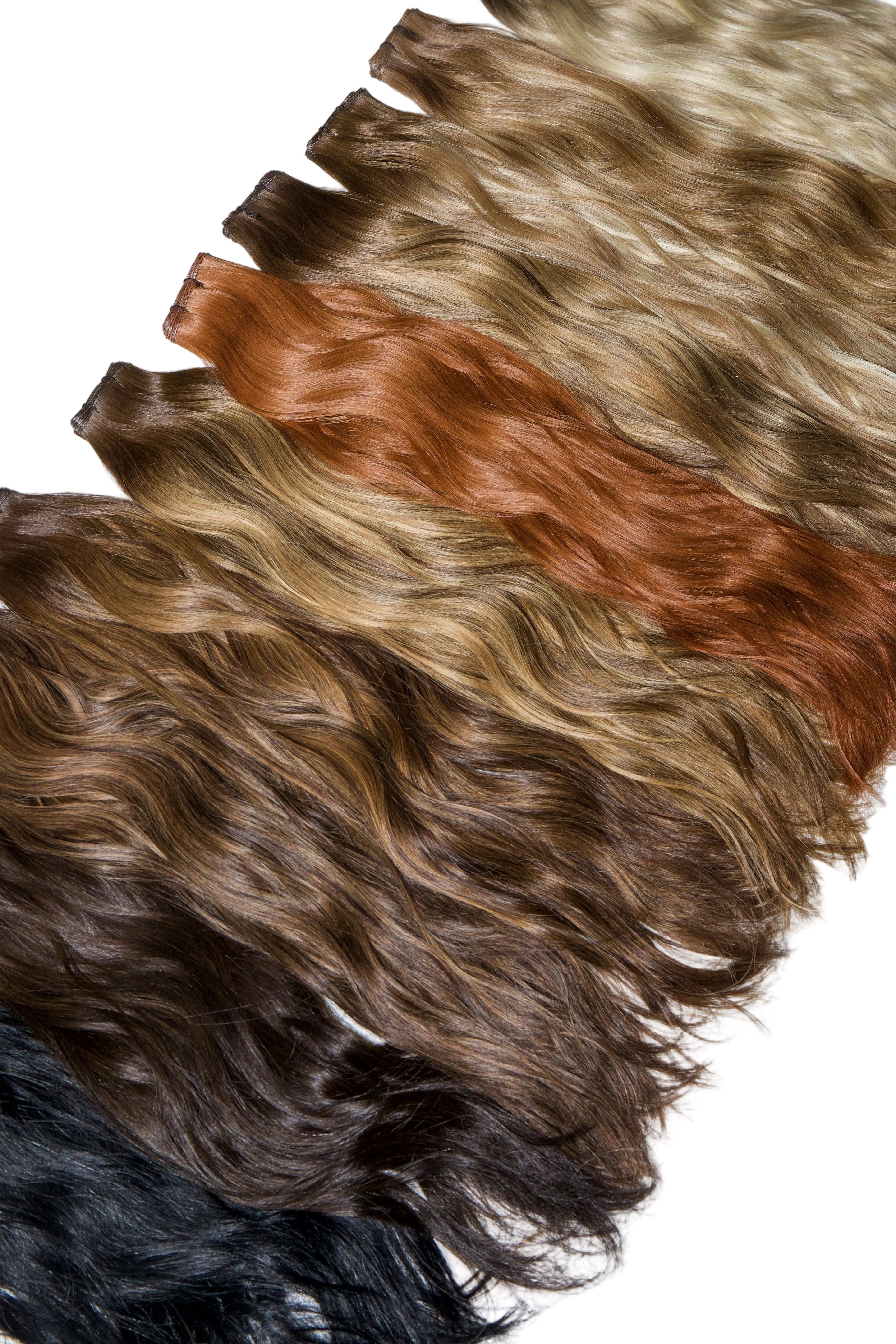 Beach Wave Hybrid Wefts & K-Tips